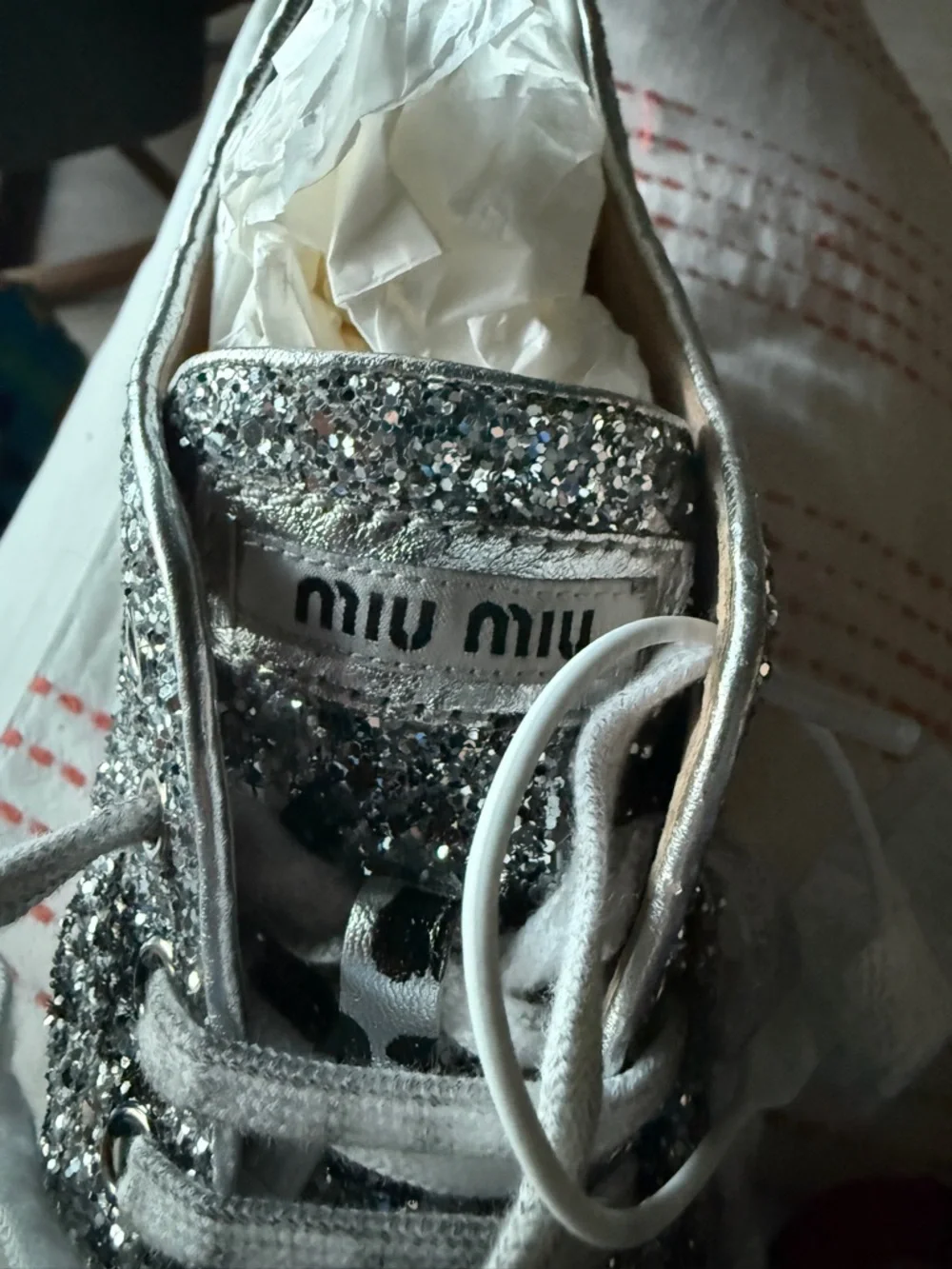 Miu Miu Platform Sneakers - Picture 9 of 9